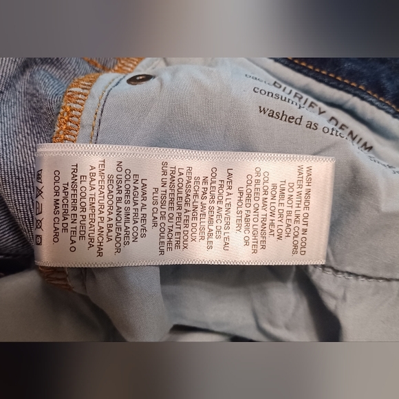 FRAME La Crop Mini Boot size 29 denim blue jeans - Picture 9 of 12